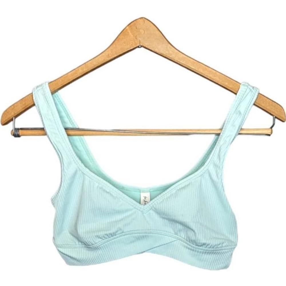 For Love & Lemons Gemma Lounge Bra Sports Bra Light Blue Size Small